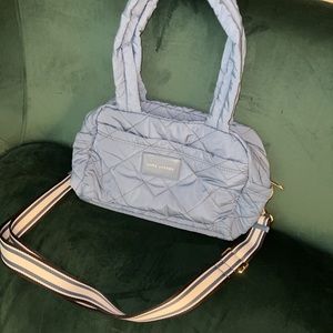 Marc Jacobs quilted nylon weekender bag. New!
